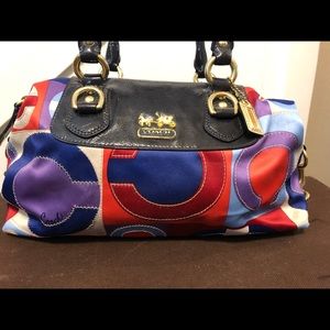 Coach Madison Op Art Satchel